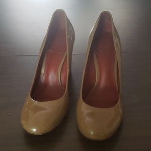 Tory Burch Leather Wedges